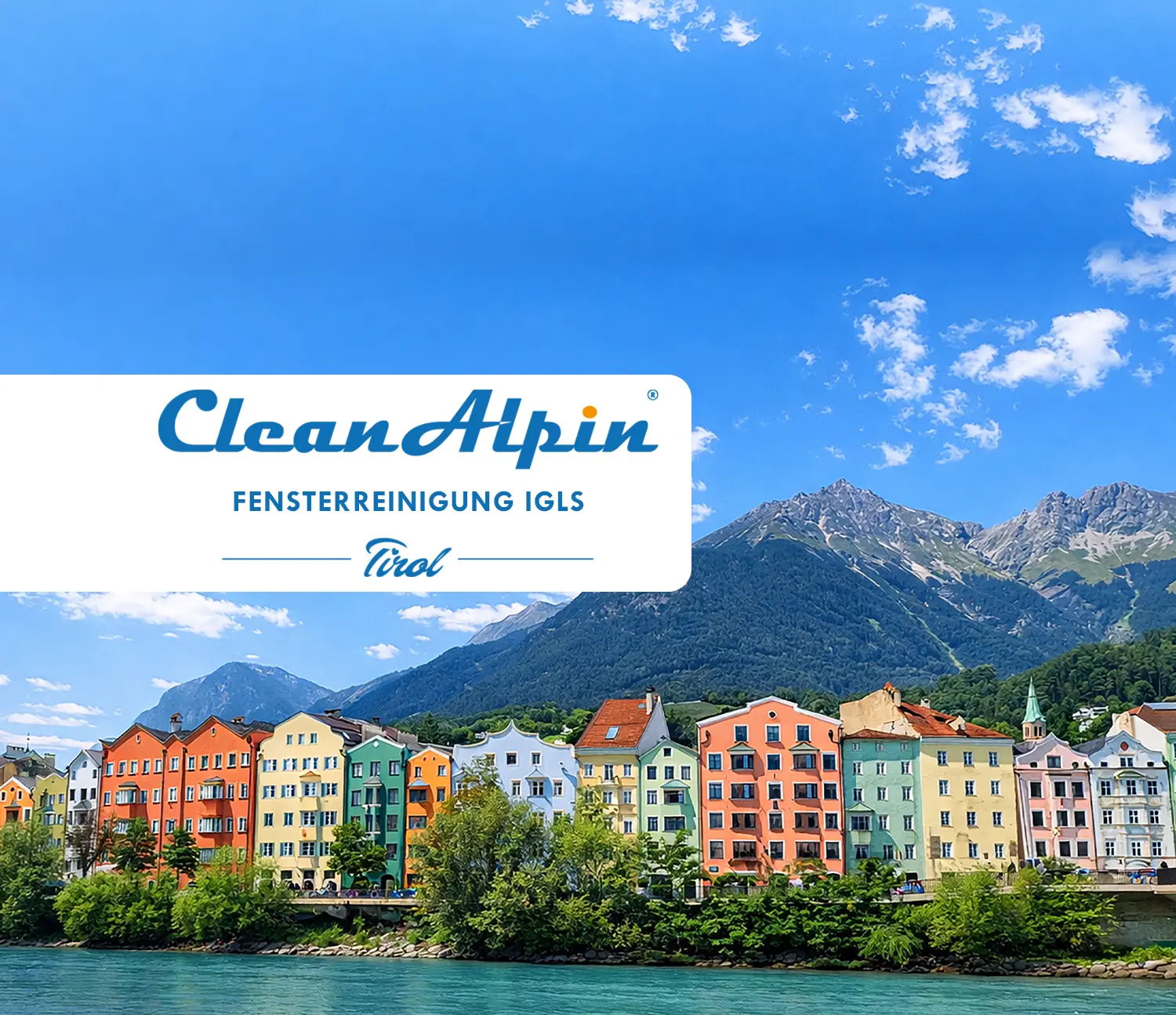 Professionelle Fensterreinigung in Igls und Umgebung - CleanAlpin