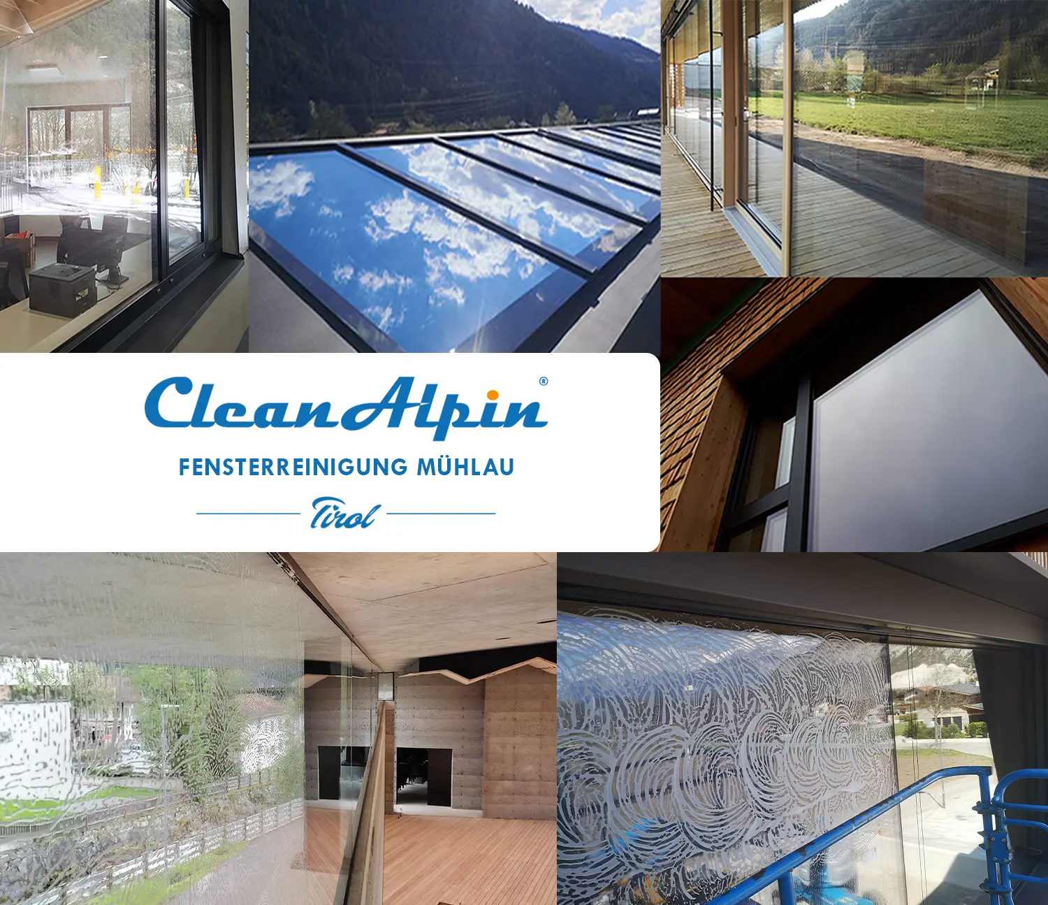 Fensterreinigung Mühlau – Glasreinigung für Wintergarten, Büro und Wohngebäude