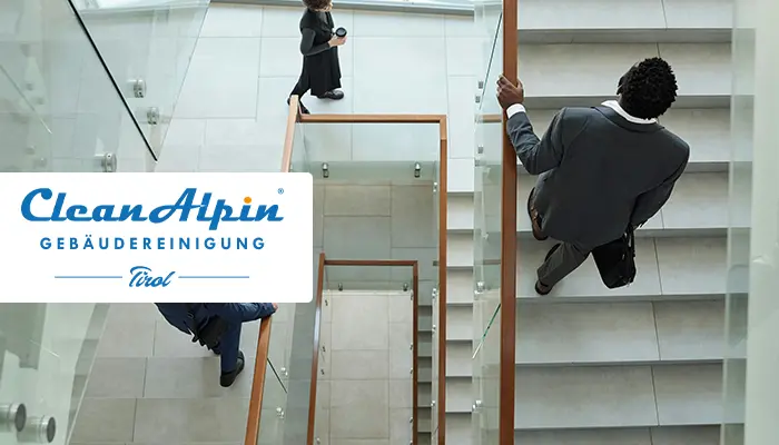 Unterhaltsreinigung Stiegenhaus - CleanAlpin